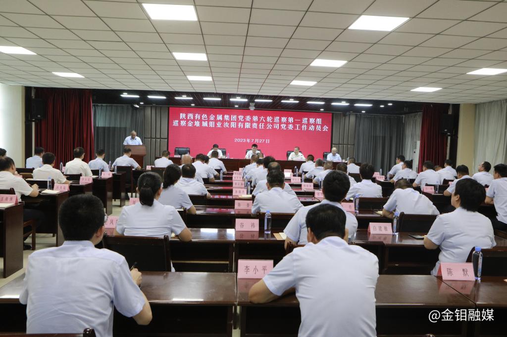 20230728-陜西有色金屬集團黨委第六輪巡察第一巡察組巡察金堆城鉬業(yè)汝陽有限責(zé)任公司黨委工作動員會召開照片1.JPG