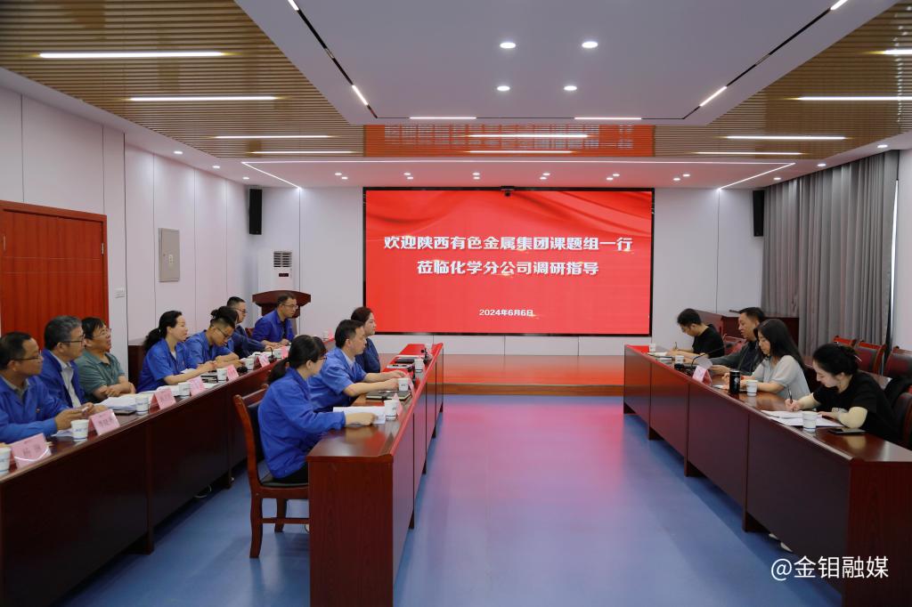 20240607-陜西有色金屬集團課題組一行蒞臨化學分公司調(diào)研指導 (3).jpg 20240607-陜西有色金屬集團課題組一行蒞臨化學分公司調(diào)研指導 (3).jpg